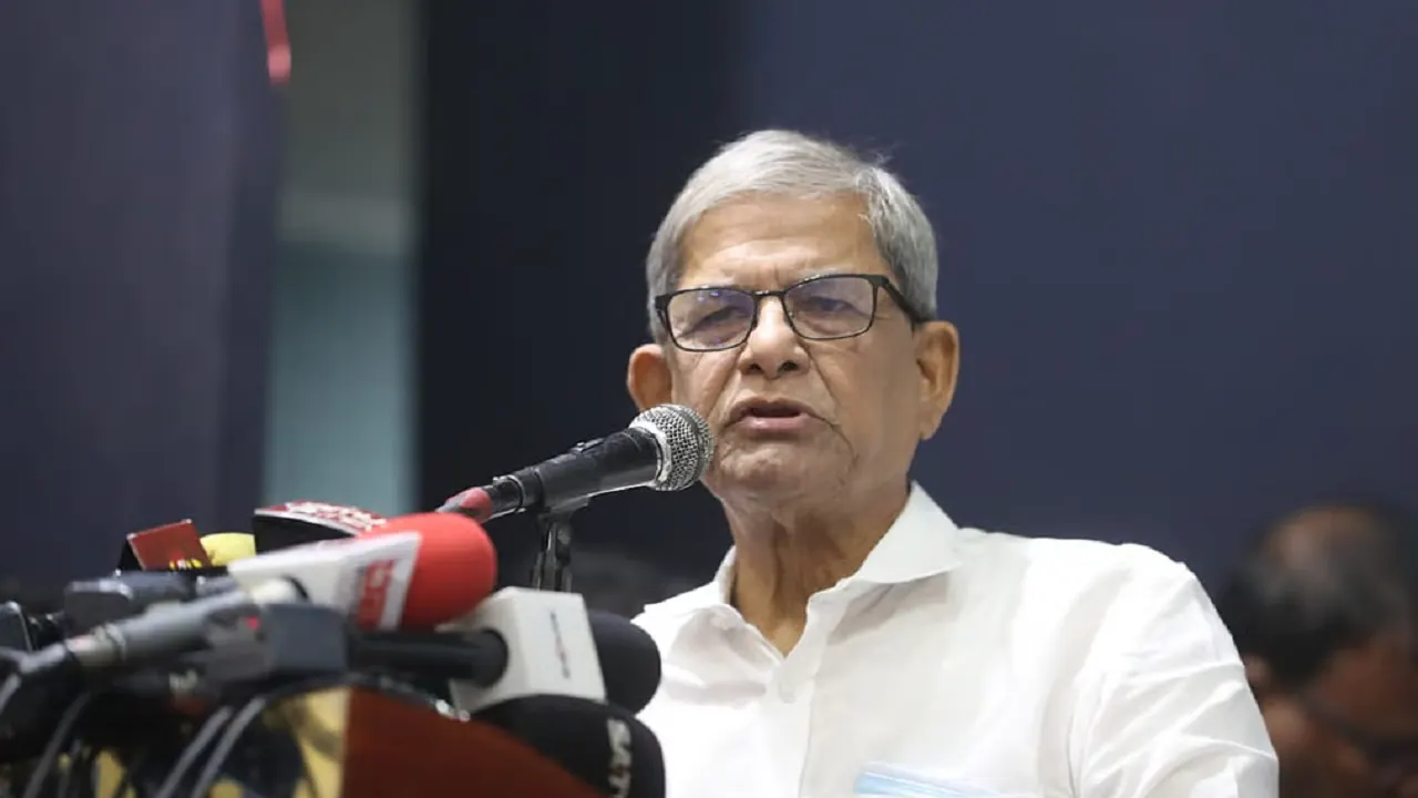 বর্তমান সংকট তৈরি করেছে অন্তর্বর্তী সরকার: মির্জা ফখরুল